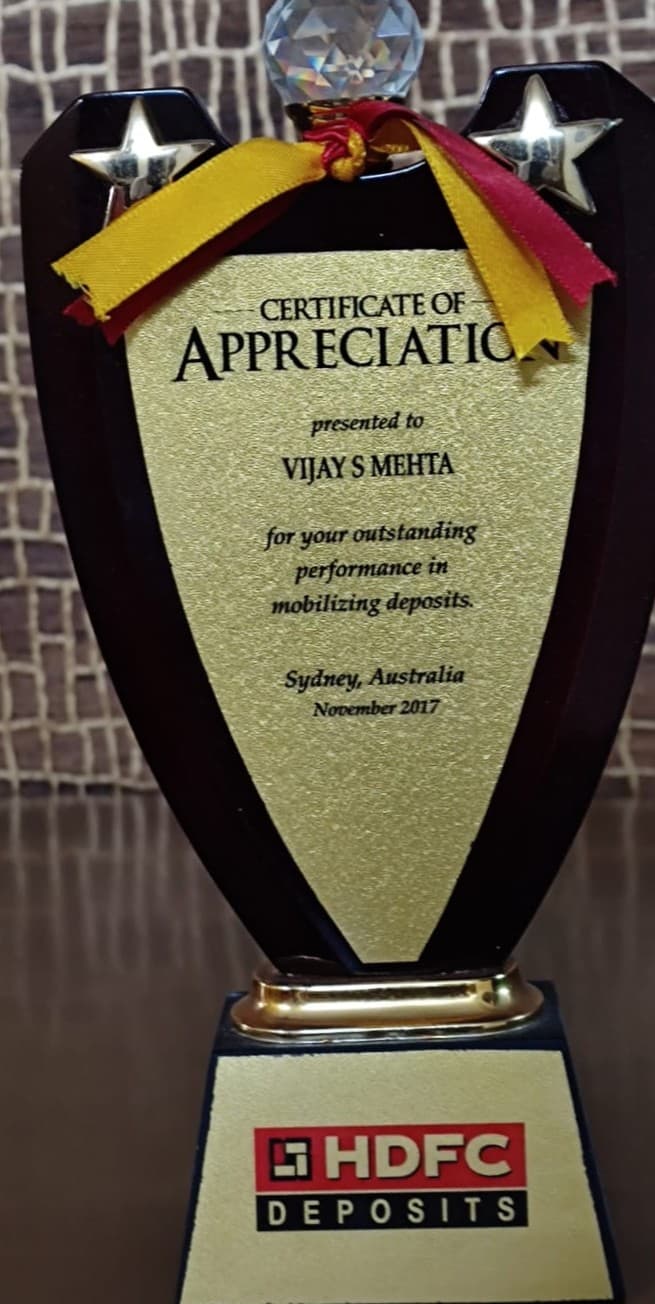 Top Performer – HDFC Deposits